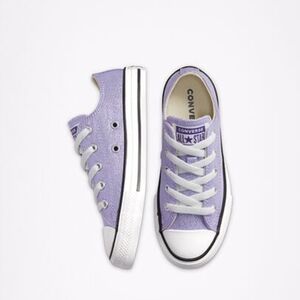 Converse Purple Low-Top Sneakers
